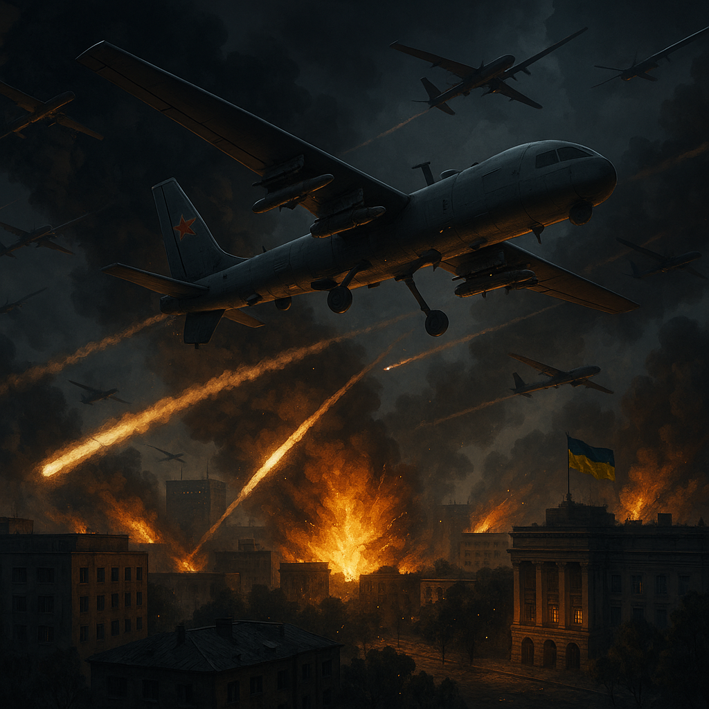 Serangan Udara Terbesar Rusia ke Ukraina Sepanjang 2025