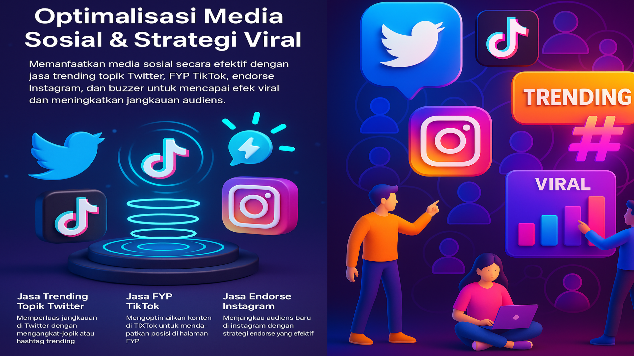 Strategi Viral dan Optimalisasi Media Sosial untuk Promosi Digital yang Efektif