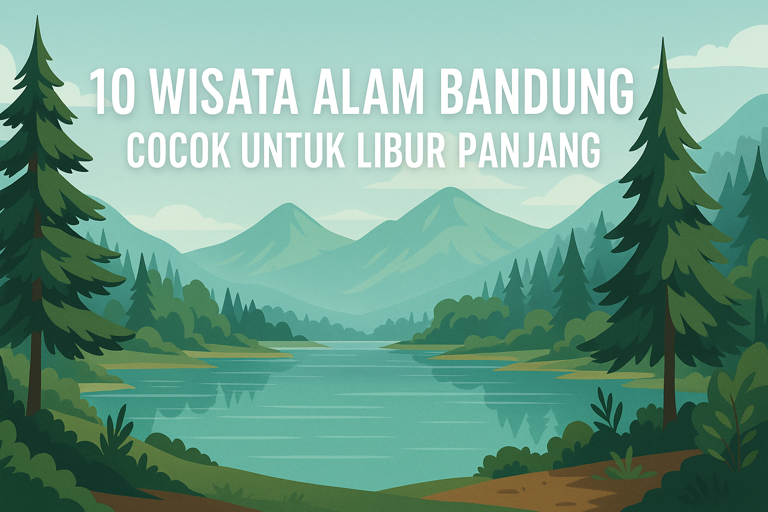 10 Wisata Alam Bandung Cocok untuk Libur Panjang