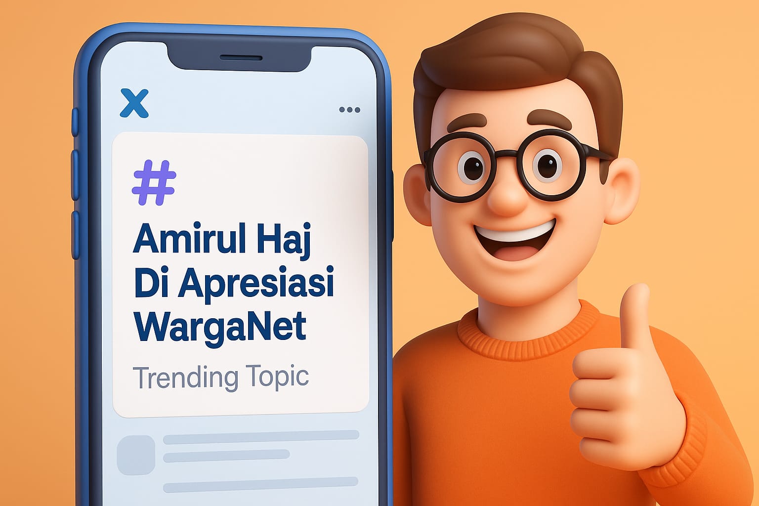 Amirul Haj Trending di Twitter, #Haji2025_Lancar Tuai Pujian Netizen